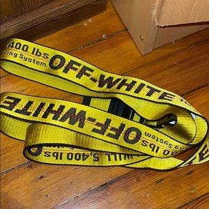 Off white belt